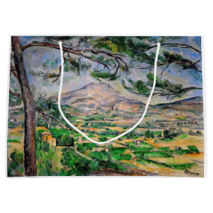 Paul Cezanne - Mont Sainte-Victoire und große Kief Geschenktüte