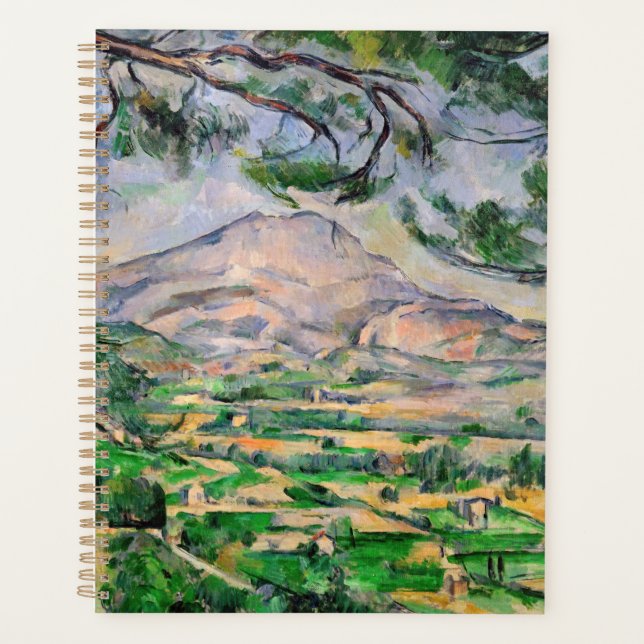 Paul Cezanne - Mont Sainte-Victoire und große Kief Planer (Vorderseite)