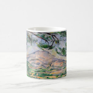 Paul Cezanne - Mont Sainte-Victoire und große Pini Kaffeetasse