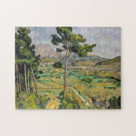 Paul Cezanne - Mont Sainte-Victoire und Viadukt