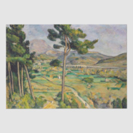 Paul Cezanne - Mont Sainte-Victoire und Viadukt Seidenpapier