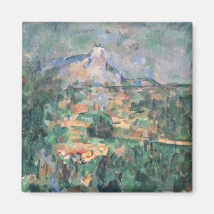 Paul Cezanne   Montagne Sainte-Victoire aus Lauve Magnet
