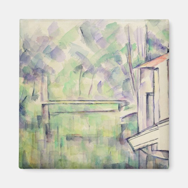 Paul Cezanne | Mühle am Fluss, 1900 Magnet (Vorne)