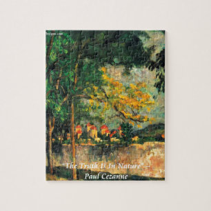 Paul Cezanne Naturmalerei & Zitat