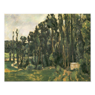 Paul Cezanne - Poplars Fotodruck