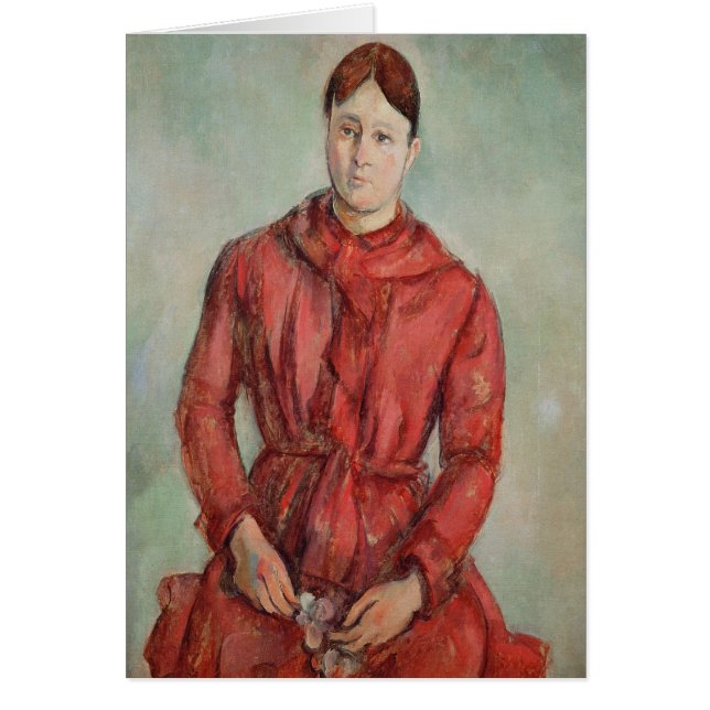Paul Cezanne | Portrait von Madame Cezanne (Vorne)