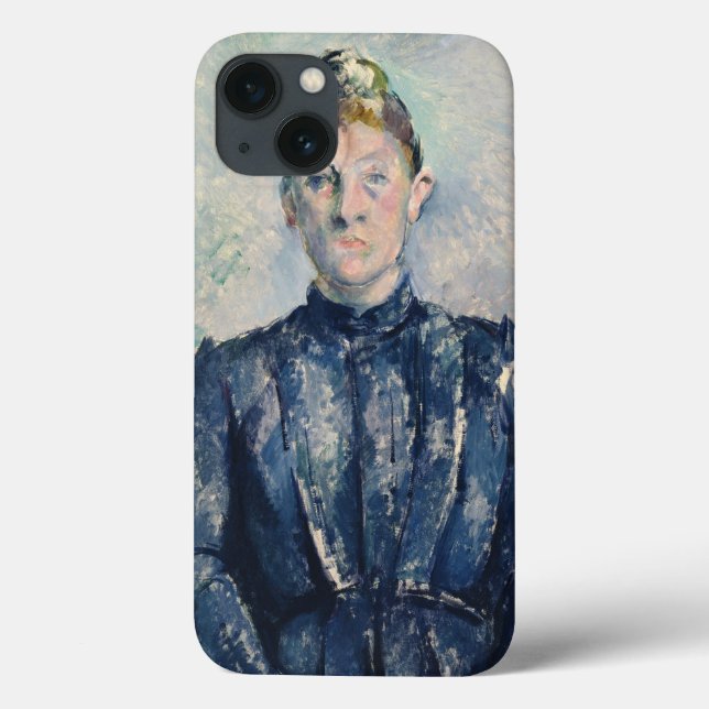 Paul Cezanne | Portrait von Madame Cezanne, c.1890 Case-Mate iPhone Hülle (Rückseite)