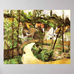 Paul Cezanne Poster, eine Kurve Poster