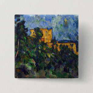 Paul Cezanne - Schwarzes Schloss Button