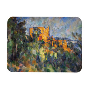 Paul Cezanne - Schwarzes Schloss Magnet