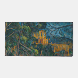 Paul Cezanne - Schwarzes Schloss Schreibtischunterlage