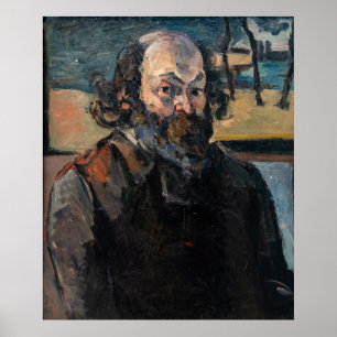 Paul Cezanne - Selbstportrait Poster