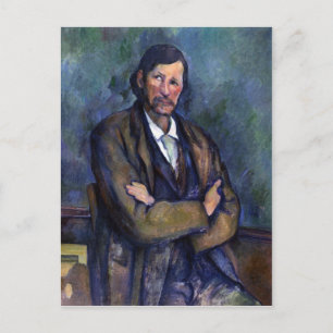 Paul Cezanne - Selbstportrait Postkarte