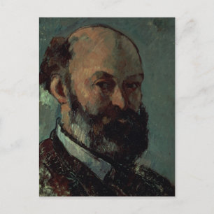 Paul Cezanne   Selbstportrait Postkarte