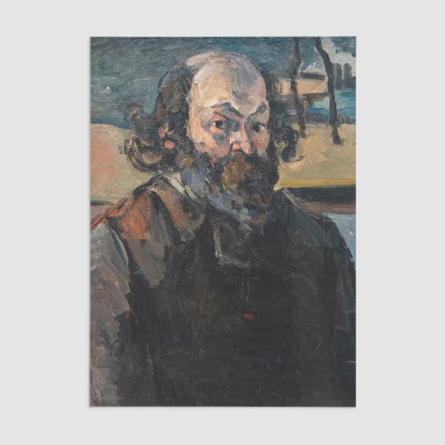Paul Cezanne - Selbstportrait Seidenpapier (Von Creator hochgeladen)