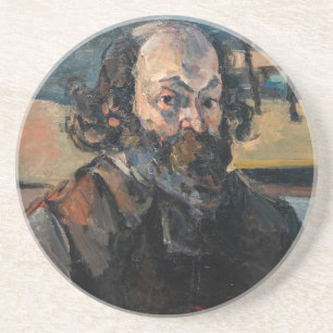 Paul Cezanne - Selbstporträt Getränkeuntersetzer