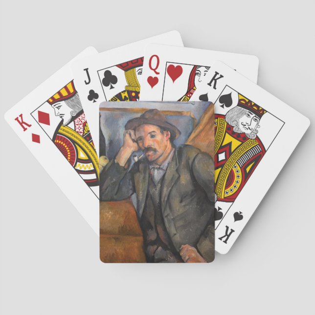 Paul Cezanne - Smoker Spielkarten (Rückseite)
