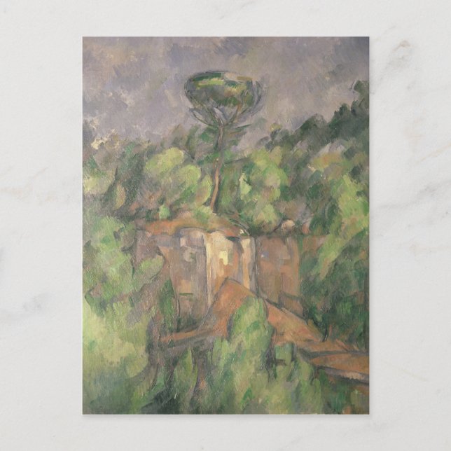 Paul Cezanne | Steinbruch Bibemus, 1898-1900 Postkarte (Vorderseite)