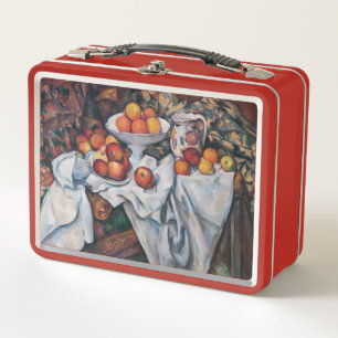 Paul Cezanne - Stillleben, Äpfel und Orangen Metall Brotdose