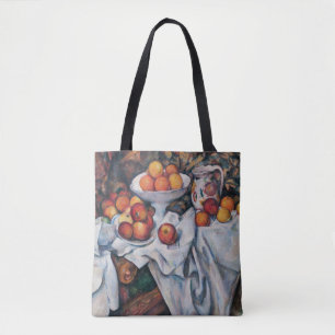 Paul Cezanne - Stillleben, Äpfel und Orangen Tasche