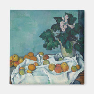 Paul Cezanne   Stillleben mit Äpfeln und einem T Magnet