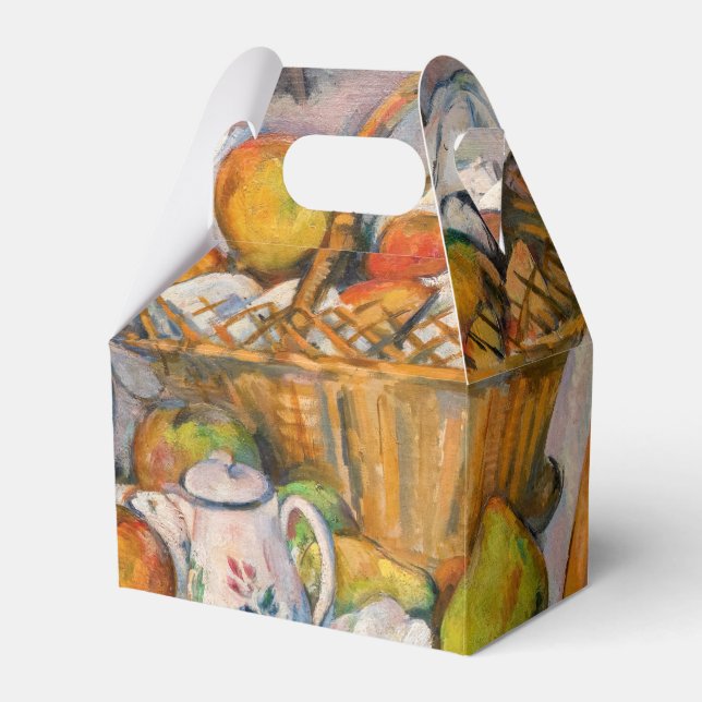 Paul Cezanne - Stillleben mit Basket Geschenkschachtel (Vorderseite)