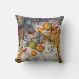 Paul Cezanne - Stillleben mit Basket Kissen