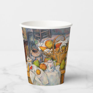 Paul Cezanne - Stillleben mit Basket Pappbecher