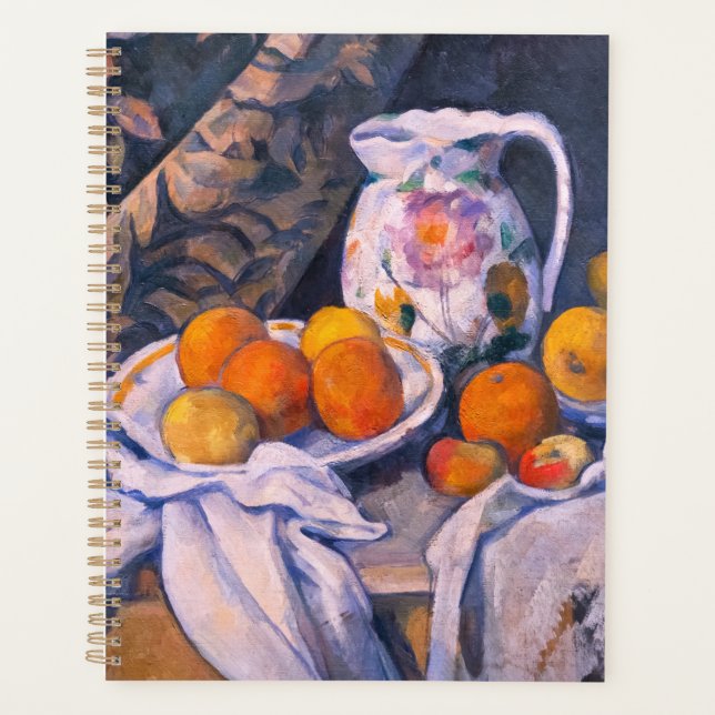 Paul Cezanne - Stillleben mit einem Vorhang Planer (Vorderseite)