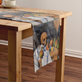 Paul Cezanne - Stillleben mit Skull Kurzer Tischläufer