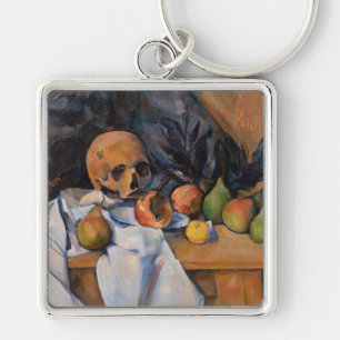 Paul Cezanne - Stillleben mit Skull Schlüsselanhänger