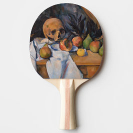 Paul Cezanne - Stillleben mit Skull Tischtennis Schläger