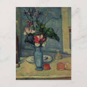 Paul Cezanne   The Blue Vase, 1889-1990 Postkarte
