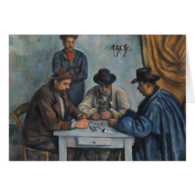 Paul Cezanne | The Card Players (Devant horizontal)