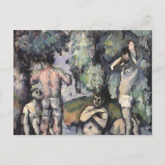 Paul Cezanne | The Five Bathers, c.1875-77 Postkarte (Vorderseite)