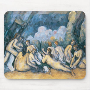 Paul Cezanne  The Large Bathers, c.1900-05 Mousepad