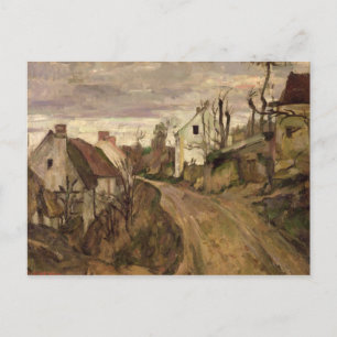 Paul Cezanne   The Village Road, Auvers, c.1872-73 Postkarte