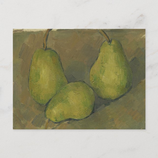 Paul Cezanne - Three Pears Postkarte (Vorderseite)