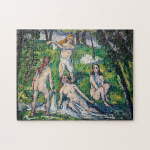 Paul Cezanne - Vier Badende