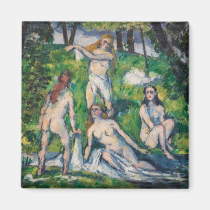 Paul Cezanne - Vier Badende Magnet