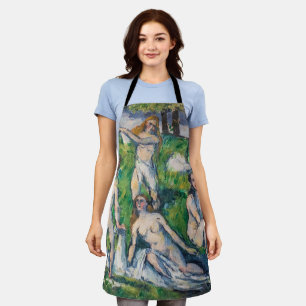 Paul Cezanne - Vier Badende Schürze