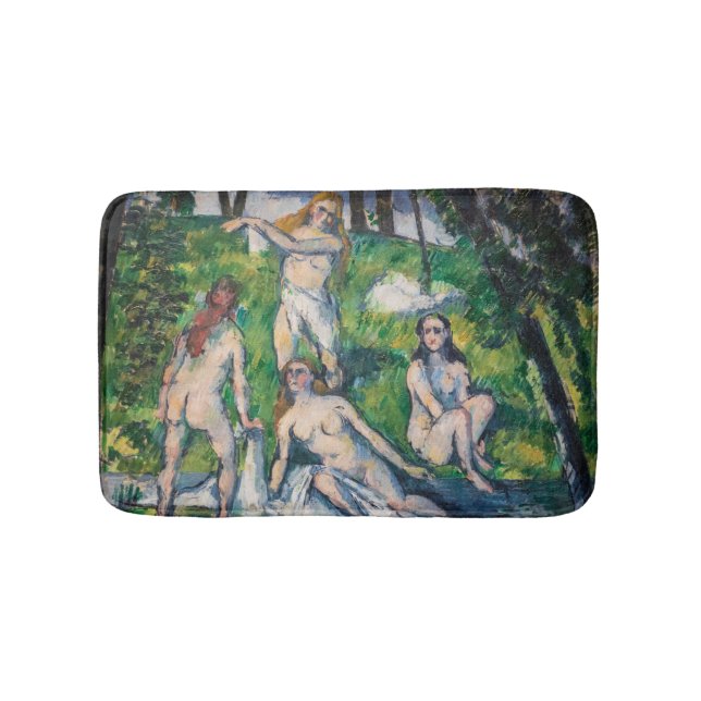 Paul Cezanne - Vier Bathers Badematte (Vorderseite)