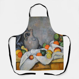 Paul Cezanne - Vorhang, Jug und Fruchtschale Schürze