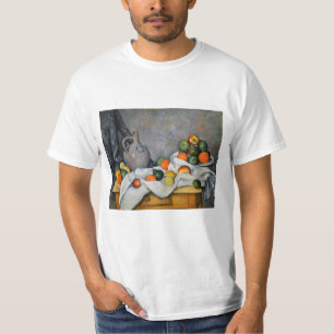 Paul Cezanne - Vorhang, Krug und Obstschale T-Shirt
