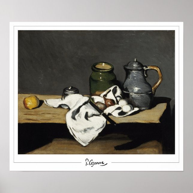Paul Cézanne Zedign Art Poster #43 (Vorne)