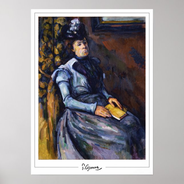 Paul Cézanne Zedign Art Poster #45 (Vorne)
