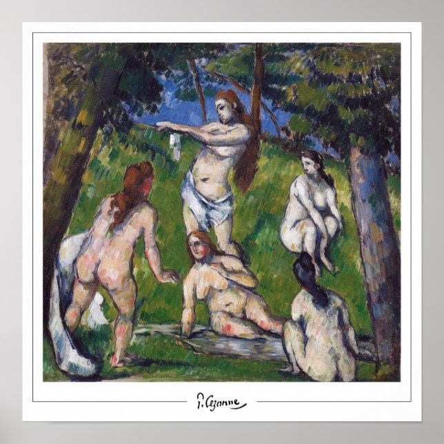 Paul Cézanne Zedign Art Poster #578 (Vorne)