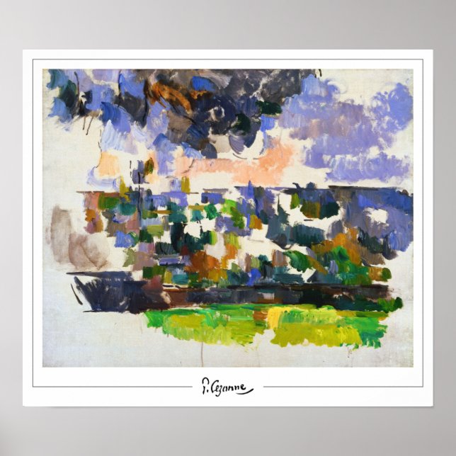 Paul Cézanne Zedign Art Poster #682 (Vorne)