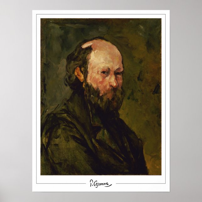 Paul Cézanne Zedign Art Poster #9 (Vorne)