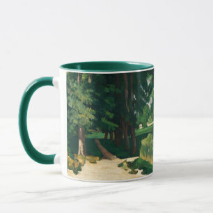 Paul Cézannes The Avenue, Green Trees Classic Tasse
